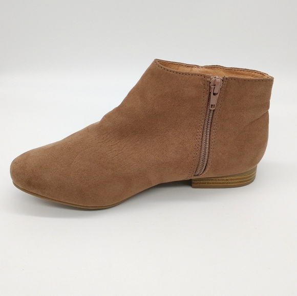 New Directions Tara Ankle Boots Tan Size 6.5 - Picture 3 of 8